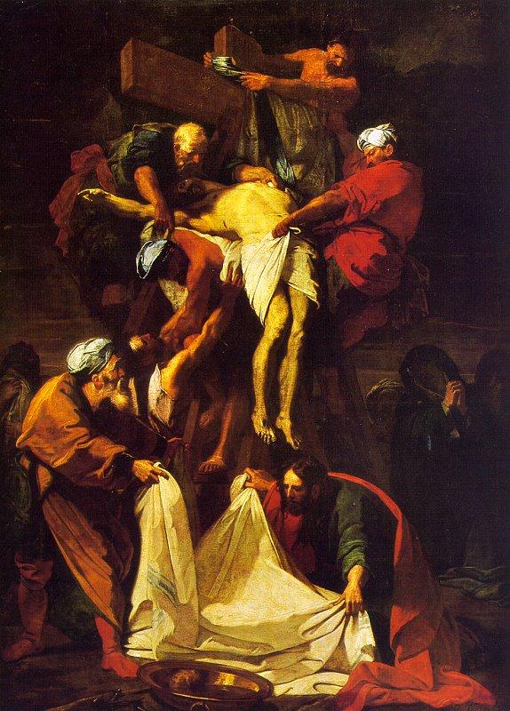 Jean-Baptiste Jouvenet The Descent from the Cross oil painting image